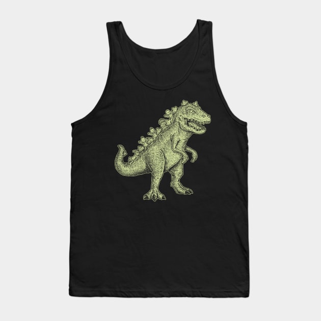 reptar one ink Tank Top by Firebrander